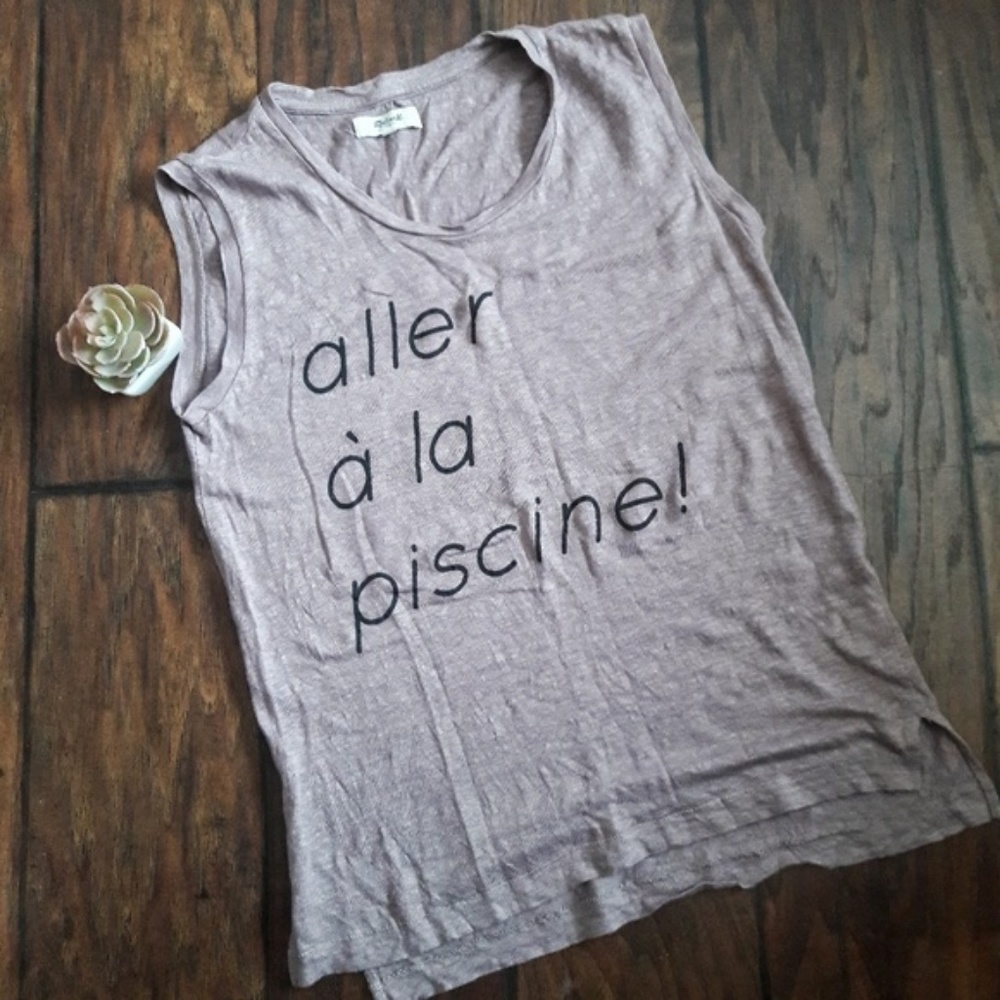 Madewell XS Linen Tank
